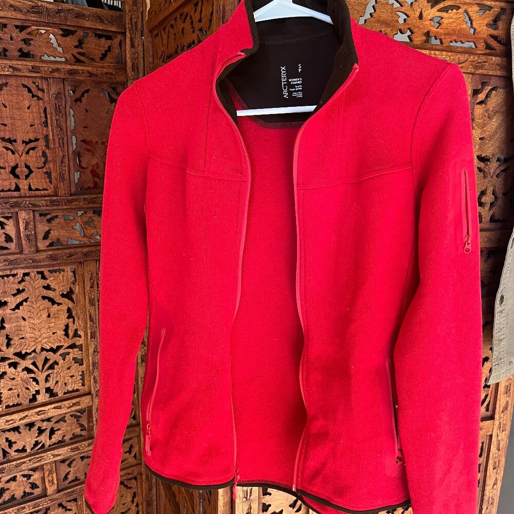 Arc'teryx Women's Covert Cardigan Fleece Jacket $180 Small S